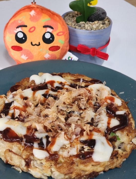 プルダックソースお好み焼き