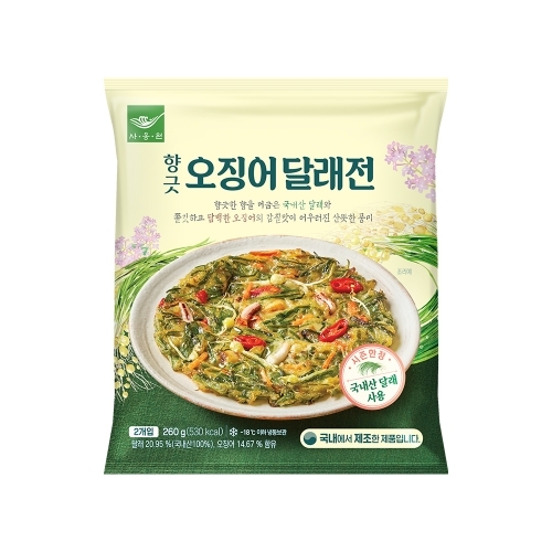 향긋 오징어 달래전 260g