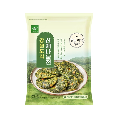 팔도미식 강원도식 산채나물전 510g