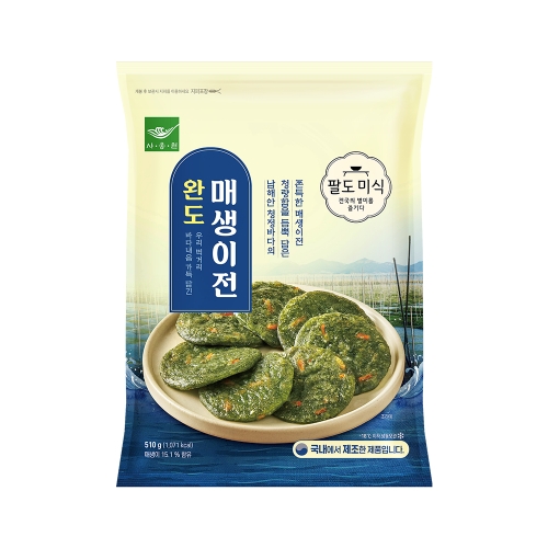 팔도미식 완도매생이전 510g