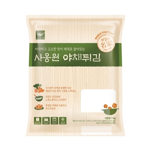 사옹원 야채튀김 1kg